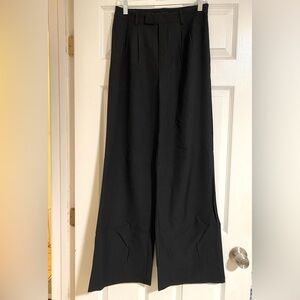 Boohoo Black Relaxed Fit Trousers